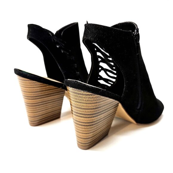 Kenia Cut Out Heeled Sandal Size 8.5 - Picture 5 of 11